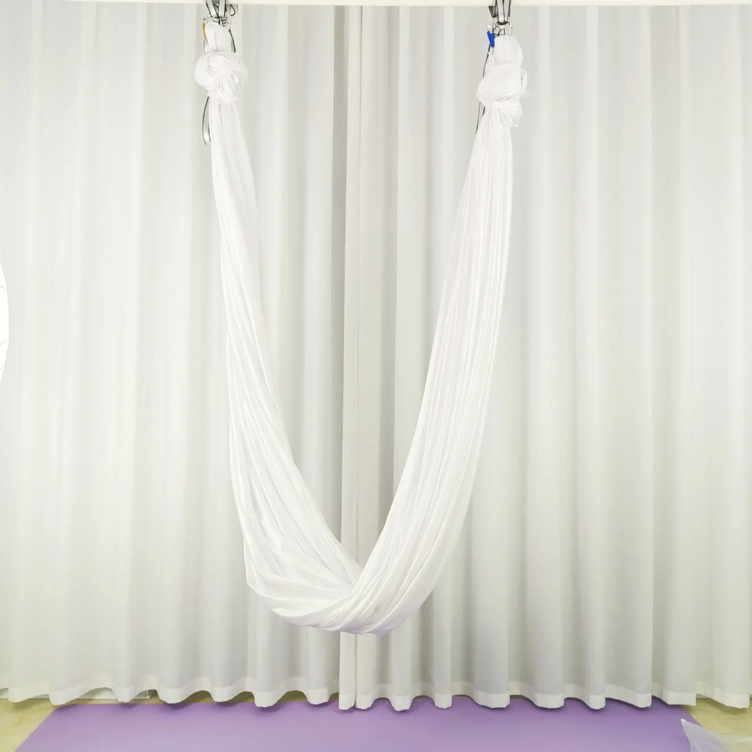 Воздушная Йога гамак 无拼接弹力空中瑜伽吊床布宽幅2.8米反重力空中瑜伽yoga swing布