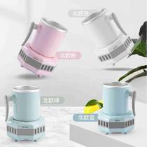 Manufacturer rapid refrigeration cup heating and cooling portable mini office dormitory refrigeration beer beverage milk refrigeration