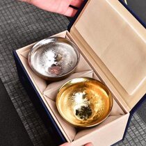 High-end luxury brand colorful gilt ceramic Tianmu glaze tea cup tea cup single cup Chinese master cup