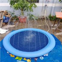 Inflatable Water Spray Mat Non-Slip Pet Outdoor Pet Playing