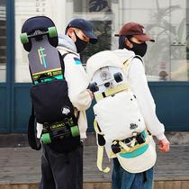 Land surfboard skateboard bag protective gear helmet storage bag double rocker backpack road surfboard land rush board bag