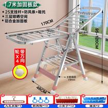 Barber shop towel rack barber shop floor-standing cool towel rack floor-standing folding beauty salon clothes drying rack