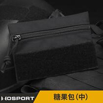 WOSPORT factory direct sale candy bag (medium) Velcro surface convenient use medium storage bag solid color