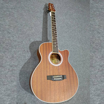 40-inch 41-inch folk guitar for beginners spruce base and side Sapele cutaway acoustic guitar supplied by the manufacturer
