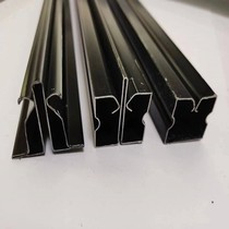 Dense patchwork wall panel keel black line keel metal wall panel painted keel hospital exterior wall wainscoting painted keel