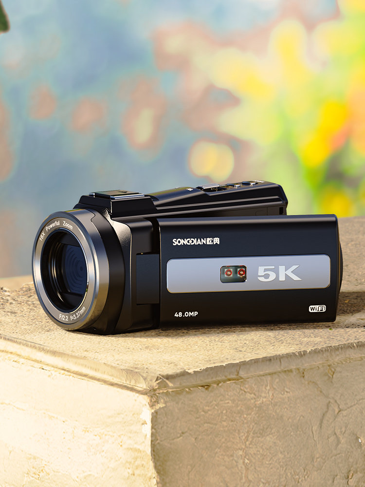 Songdian Dv Camera Retro Professional-Grade 5K Touch Screen Camera Digital High-Definition Travel Vlog Handheld Camera