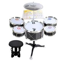 }Qiaowa drum set childrens toys for beginners to play drum instruments 2-year-old boy jazz drum for home baby use