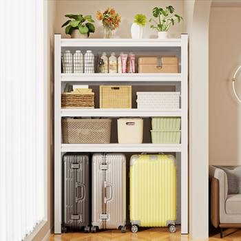 Lower empty suitcase rack metal multi-layer hollow