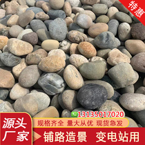 Yunnan Natural Pebble Substation with Pebble Filter Material River Beach Green