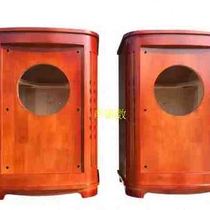 Customized 8-inch 10-inch 12-inch 15-inch solid wood floor-standing speaker empty box can be installed with coaxial full-range speakers