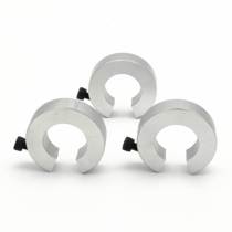 SBR guide rail limit ring open slide block retaining ring locking ring aluminum alloy limit ring positioning thrust fixed ring