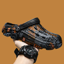 Anta cave shoes mens summer new outdoor beach sandals wear dual-use anti-slip wear-resistant soft sole drag