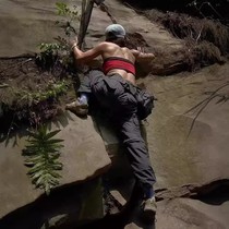 German outdoor double-waist overalls detachable summer and autumn hiking pants quick-drying windproof and waterproof same style for men and women