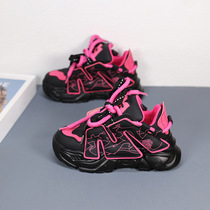 Black and White Panda Dad Shoes Womens Thick Sole Versatile 2023 New Niche Original Design Casual Bread Shoes Womens Trendy