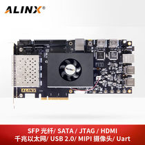 Black gold ALINXXilinxFPGA development board ZYNQ development board 7000ARM70357100AX7Z035B open