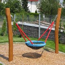 Log Internet celebrity swing kindergarten outdoor park camping B&B physical fitness can be customized large wooden multi-person facilities