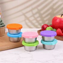 1Pc 50ml Salad Condiment Containers with Lids Leak Proof
