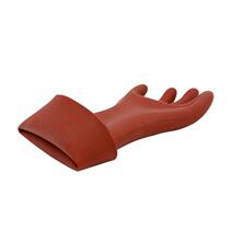 Shuangan brand high-voltage 10KV rubber insulating gloves withstand voltage 3KV level 1 hand-shaped electrician anti-shock gloves one-size-fits-all