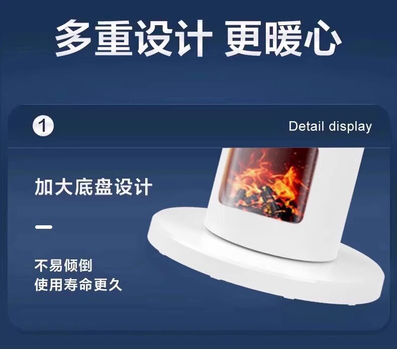 Обогреватель 石墨烯取暖器家用大面积暖风机节能省电热暖气小太阳烤火炉神器18 Dazzle m