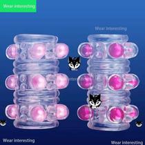 Popular beaded trendy bead ring set bead dragon ball mens dragon bead set bead bead mens silicone set bead elf dragon bead ring