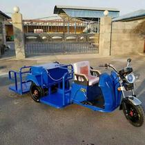 Four-bucket and six-bucket electric sanitation truck production of electric three-wheel property trash can sanitation truck