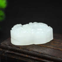 Jinyurunzhen selects Afghan jade Pixiu pendant niche men and women Pixiu pendant