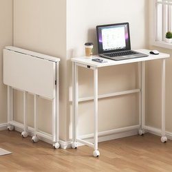 Foldable Desk Movable Table For Home Student Computer Desk Study Desk Bedroom Bedside Desk Writing Desk Office Desk