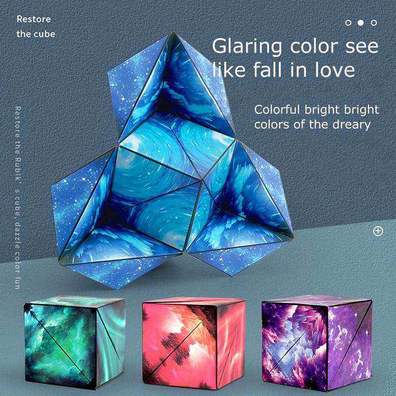 Extremely fast Shashbo Cube Magnet Fdget Changeable Magnetc Magc Cube A