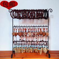 Car Ornament Small Toy Mobile Phone Small Pendant Necklace Bracelet Key Buttoned Hanging Rack Sub-Containing Shelf shelf