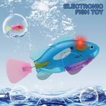 Swimming Electronic Fish Activated Battery Fish Powered Toy
