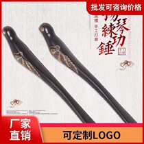 Bird-shaped ebony dulcimer practice hammer for beginners bamboo ebony professional practice hammer dulcimer special accessories