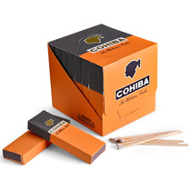 LUXFO cigar matches and pipe special matches long 10CM white birch old-fashioned aromatherapy matches 10 small boxes