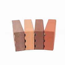 Clay fired bricks solid colored bricks IPB cement paving sidewalk fired bricks outdoor outdoor repair factory