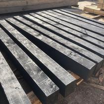 Larch New Zealand pine oil-impregnated sleepers factory machinery and equipment pads exit turnout pads customization