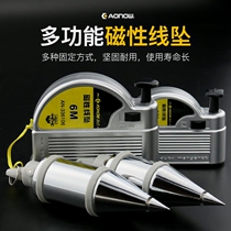 German imported strong magnetic wire pendant for carpentry decoration construction site measurement tool automatic first level