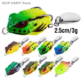 1pc 2,5см/3G на открытом воздухе на длинной грамовой лягушке мини-лягушка