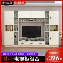 TV cabinet combination cabinet guest wall hall large apartment TV cabinet TV cabinet high style TV cabinet background wall cabinet integrated