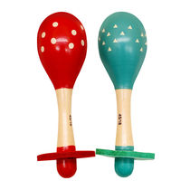 Orff musical instrument baby maracas infant early education music percussion instrument maracas childrens rattle grasp chase chase