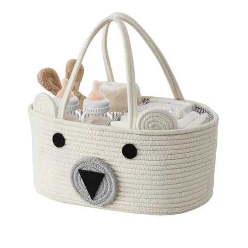 Плетеная детская пеленка, съемная система хранения с разделителями, сумка для матери и ребенка