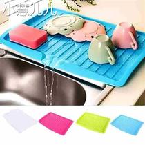 Kitchen Plastic Dish Drainer Tray Large Sink Drying Rack
