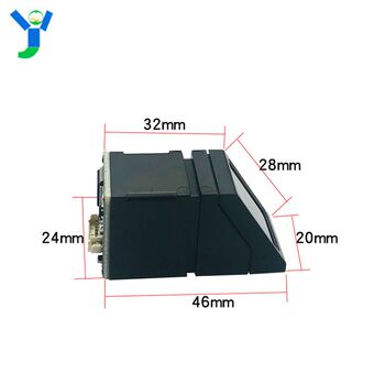 R307 integrated optical fingerprint module with finger touch sensing trigger signal output attendance access control development