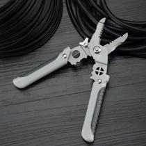 New wire handheld cable installation stripping pliers new tool wiring universal wire breaking and crimping pliers