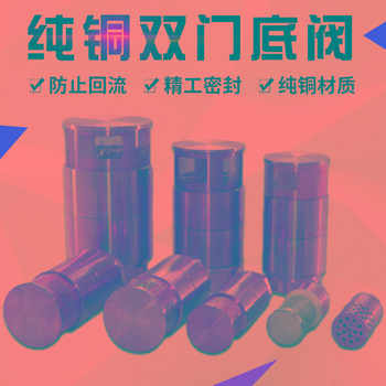 Oil Tanker Double-Door Bottom Valve Check Valve Self-Priming Pump Oil Tank Bottom Pure Copper Filter Net Anti-Backflow Valve 1.5inch 4inch