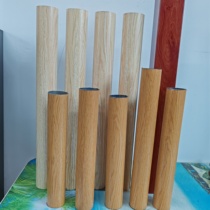 Spot stainless steel heat transfer imitation oak grain tube galvanized round tube aluminum alloy square tube oval tube grooved tube imitation wood tube