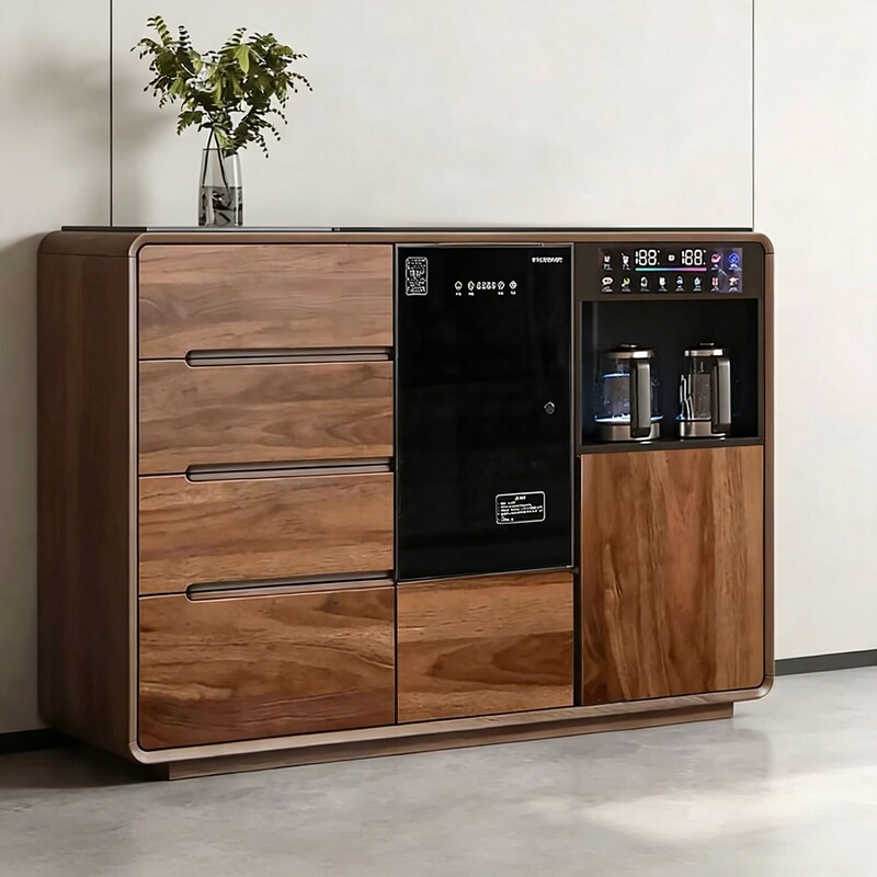 Intelligent Voice-Controlled Tea Bar Machine for Home Use, Multifunctional Storage, Large Capacity, Constant Temperature Tea Cabinet, Simple Disinfection Cabinet, Tea Brewing Machine Intelligent Voice-Controlled Tea Bar Machine for Home Use, Multifunctional Storage, Large Capacity, Constant Temperature Tea Cabinet, Simple Disinfection Cabinet, Tea Brewing Machine