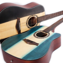 Single board guitar 41 inch spruce mahogany core matte folk guitar top single electric box acoustic guitar manufacturer on behalf of