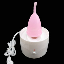 Special sterilizer for menstrual cups automatic timed steam sterilization compact and easy-to-carry silicone supplies cleaner