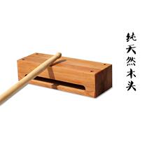 Refined clapper instruments high and low clappers high and low boards long and short horn wooden fish treble bass wooden fish