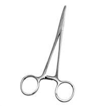 Hair plucking stainless steel large medium and small cupping pet fishing decoupler elbow hook picking hemostat forceps