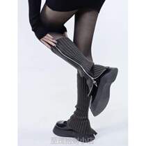 Socks autumn and winter socks fat snow pile leg warmers calf leg leg pull leg warmers womens warm boots winter boots